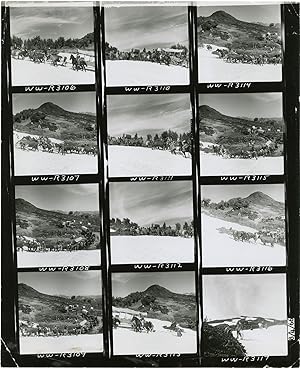 Seller image for The Way West (Original contact sheet from the 1967 film) for sale by Royal Books, Inc., ABAA