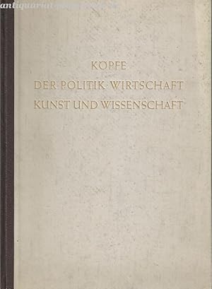 Imagen del vendedor de Kpfe der Politik, Wirtschaft, Kunst und Wissenschaft. 2 Bnde. a la venta por Antiquariat-Plate