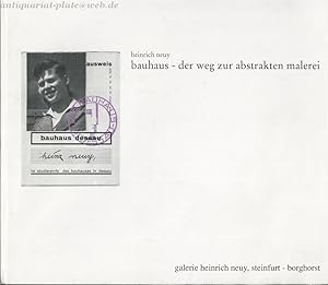 Bild des Verkufers fr Bauhaus- Der Weg zur abstrakten Malerei. zum Verkauf von Antiquariat-Plate