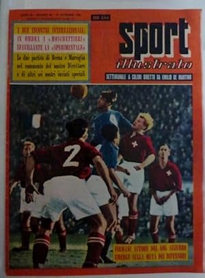 SPORT ILLUSTRATO Settimanale a colori diretto da Emilio De Martino, Anno 45 N.° 46 16 Novembre 1956