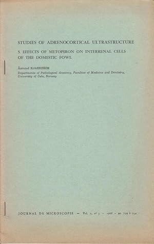 Studies of Adrenocortical Ultrastructure: 5. Effects of Metopiron on Interrenal Cells of the Dome...