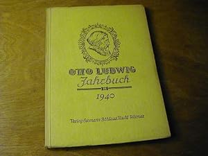 Image du vendeur pour Otto Ludwig Jahrbuch 1940. Jahresgabe des Otto Ludwig-Vereins, herausgegeben im Auftrage des Arbeitsausschusses. 12. Jahrgang. Mit 7 Bildtafeln mis en vente par Antiquariat Fuchseck