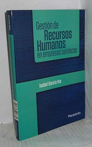 Bild des Verkufers fr GESTION DE RECURSOS HUMANOS EN EMPRESAS TURISTICAS zum Verkauf von LIBRERIA  SANZ