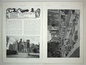 Original Issue of Country Life Magazine Dated May 18th 1912 with an Article on Buckhurst Park in ...