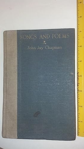 Image du vendeur pour Songs and Poems mis en vente par Early Republic Books