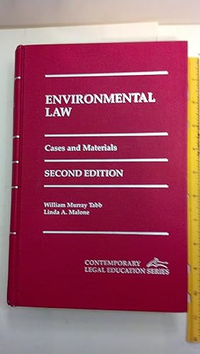 Bild des Verkufers fr Environmental Law: Cases and Materials, Second Edition, 1997 zum Verkauf von Early Republic Books