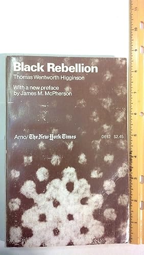 Image du vendeur pour Black Rebellion (The American Negro : His History and Literature) mis en vente par Early Republic Books