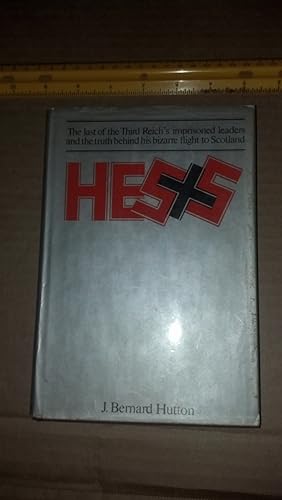 Image du vendeur pour Hess: The Man and His Mission mis en vente par Early Republic Books