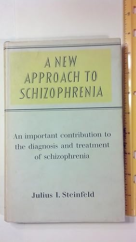 Imagen del vendedor de New Approach to Schizophrenia a la venta por Early Republic Books