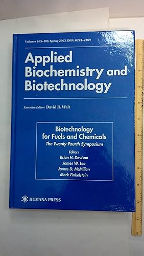 Immagine del venditore per Twenty-Fourth Symposium on Biotechnology for Fuels and Chemicals (ABAB Symposium) venduto da Early Republic Books