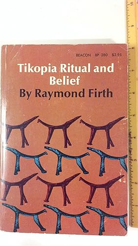 Image du vendeur pour Tikopia ritual and belief (A Beacon paperback) mis en vente par Early Republic Books