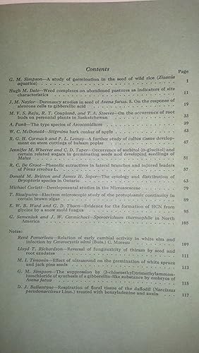 Seller image for Canadian journal of Botany volume 44 number 1 for sale by Early Republic Books