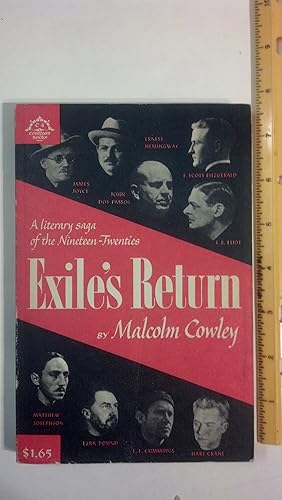 Seller image for Exile's Return: A Literary Odyssey of the Nineteen Twenties for sale by Early Republic Books