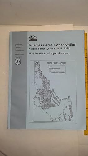 Bild des Verkufers fr Roadless Area Conservation National Forest System Lands in Idaho, Final Environmental Impact Statement zum Verkauf von Early Republic Books