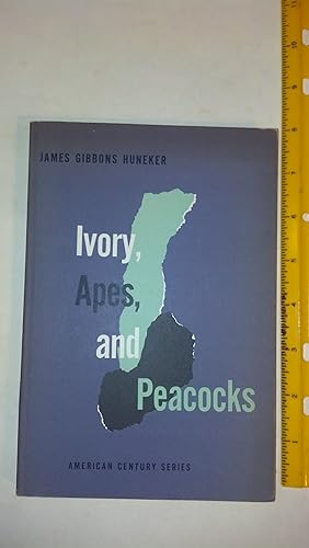 Imagen del vendedor de Ivory, apes, and peacocks (American century series) a la venta por Early Republic Books