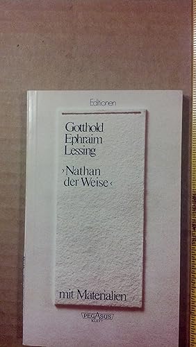 Bild des Verkufers fr Nathan Der Weise (German Edition) zum Verkauf von Early Republic Books