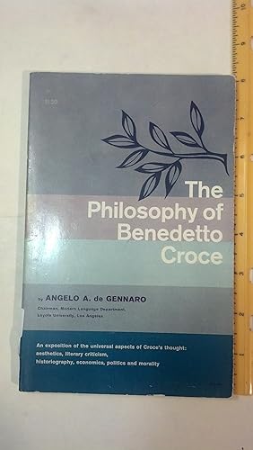 The philosophy of Benedetto Croce