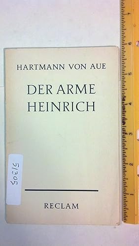 Image du vendeur pour Der Arme Heinrich mit einer Nacherzahlung der Bruder Grimm mis en vente par Early Republic Books