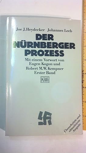 Seller image for Der N|Rnberger Prozess: Neue Dokumente, Erkenntnisse U. Analysen Band 1+2 for sale by Early Republic Books