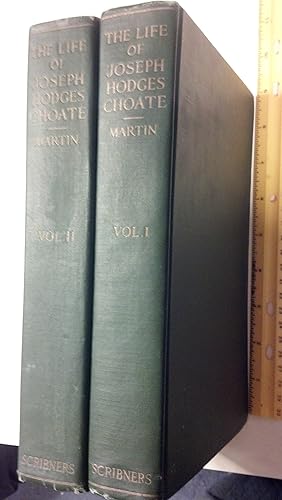 Imagen del vendedor de The Life of Joseph Hodges Choate, as Gathered Chiefly from His Letters TWO VOLUME SET. a la venta por Early Republic Books