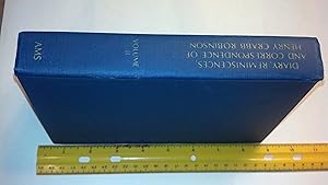 Immagine del venditore per Diary, Reminiscences, and Correspondence of Henry Crabb Robinson, Volume 2 Facsimile of Macmillan 1872 edition venduto da Early Republic Books