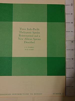 Imagen del vendedor de Three Indo-Pacific Thelypteris Species Reinterpreted and a New African Species Described a la venta por Early Republic Books