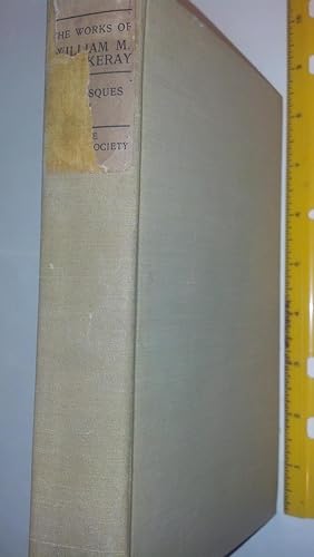 Bild des Verkufers fr Burlesques part two: The Works of William Makepeace Thackeray volume twenty-three zum Verkauf von Early Republic Books