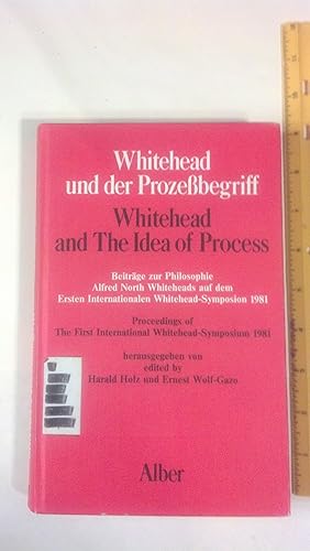 Whitehead Und Der Prozessbegriff / Whitehead and the Idea of Progress