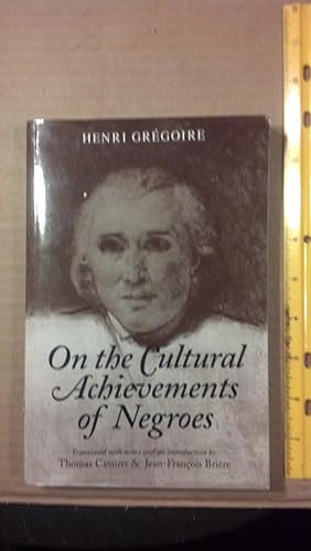 Immagine del venditore per On the Cultural Achievements of Negroes venduto da Early Republic Books