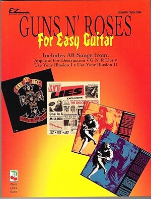 Bild des Verkufers fr GUNS N' ROSES For Easy Guitar (2) Acoustic Rock: ROCK GUITAR'S GREATEST ACOUSTIC HITS (RECORDED GUITAR VERSIONS) zum Verkauf von SUNSET BOOKS