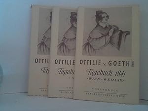 Tagebuch1840. 1840/41. 1841. [in 3 Bänden] (Wien/Weimar.)