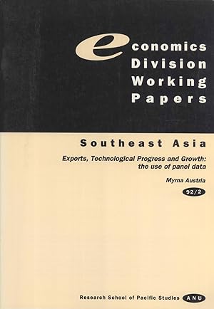 Image du vendeur pour Exports, Technological Progress, and Growth: The Use of Panel Data (Working Paper 92/2) mis en vente par Masalai Press