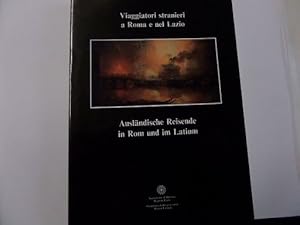 Bild des Verkufers fr Auslndische Reisende in Rom und im Latium ital.-deutsch zum Verkauf von Gerald Wollermann