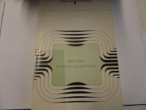 Imagen del vendedor de Weichlten in Forschung und Praxis Vortrge Hochschulkolloquium Mnchen 1983 a la venta por Gerald Wollermann