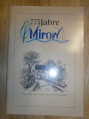 Seller image for 775 Jahre Mirow. 1227-2002. Festschrift. Herausgegeben und erarbeitet zum Jubilum 775 Jahre Mirow. for sale by NORDDEUTSCHES ANTIQUARIAT