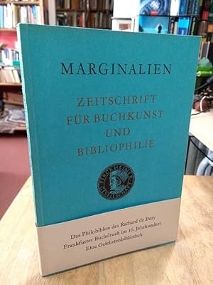 Marginalien. Zeitschrift für Buchkunst und Bibliophilie. Heft 108. Herausgegeben von der Pirckhei...