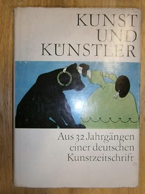 Bild des Verkufers fr Kunst und Knstler. Aus 32 Jahrgngen einer deutschen Kunstzeitschrift. (1902-1933). zum Verkauf von NORDDEUTSCHES ANTIQUARIAT