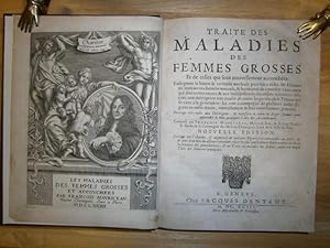 Seller image for Traite des maladies des femmes grosses, et de celles qui sont nouvellement accouches. Enseignant la bonne & veritable methode pour bien aider les Femmes en leurs accouchemens naturels . Nouvelle edition. - Angebunden: La pratique des accouchemens sovtenue d'un grand nombre d'observations compose par Paul Portal, Maitre Chirurgien Jur. - Angebunden: Dissertation sur la generation des Animaux. for sale by NORDDEUTSCHES ANTIQUARIAT