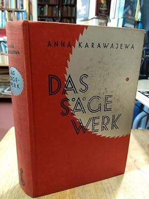 Image du vendeur pour Das Sgewerk. Roman aus der russischen Gegenwart. mis en vente par NORDDEUTSCHES ANTIQUARIAT