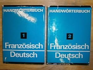 Image du vendeur pour Handwrterbuch Franzsisch-Deutsch. Band 1: A-K. - Und: Bd. 2: L-Z. mis en vente par NORDDEUTSCHES ANTIQUARIAT