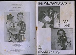 Seller image for The Wedgwoods: Souvenir Theatre Programme Performed at the Stoke Newington Assembly Hall, London for sale by Little Stour Books PBFA Member