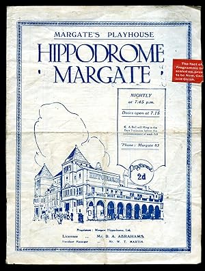 Seller image for The Babes in the Wood: Souvenir Theatre Programme Performed at Hippodrome Theatre, Margate [Margate's Playhouse] for sale by Little Stour Books PBFA Member
