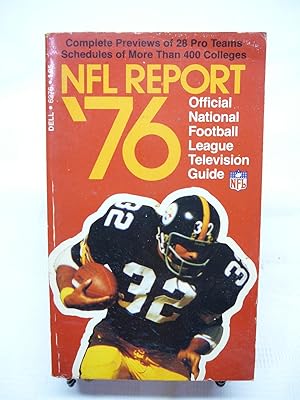 Image du vendeur pour NFL Report '76: Official National Football League Television Guide mis en vente par Prestonshire Books, IOBA