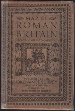 Map of Roman Britain scale 10 miles to one inch.