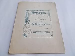 Seller image for Rosetta - Mazurka: Op. Opus 32 For the Pianoforte (Sheet Music) for sale by Bloomsbury Books