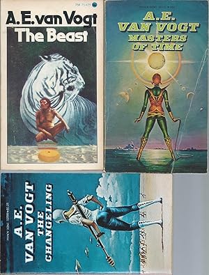 "A.E. VAN VOGT" NOVELS: The Beast / Masters of Time (aka Earth's Last Fortress) / The Changeling
