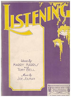 Seller image for LISTENING for sale by Jim Hodgson Books