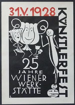25 Jahre Wiener Werkstätte. Künstlerfest 31.V.1928.