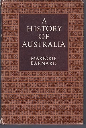 Seller image for A HISTORY OF AUSTRALIA for sale by Frey Fine Books