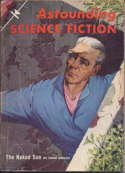 Seller image for ASTOUNDING Science Fiction: October, Oct. 1956 ("The Naked Sun") for sale by Books from the Crypt